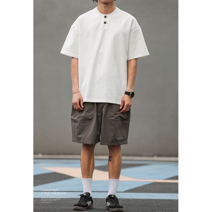 ヘンリーネックTシャツ M10300
