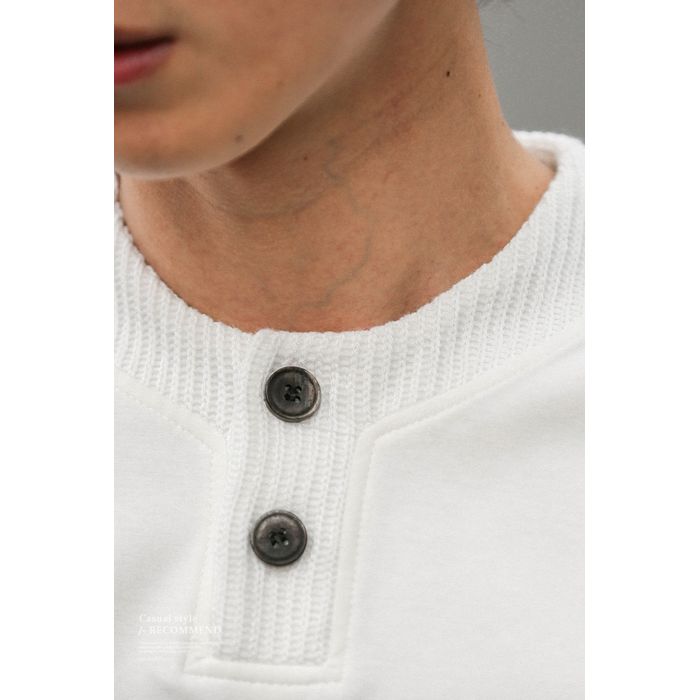 ヘンリーネックTシャツ M10300