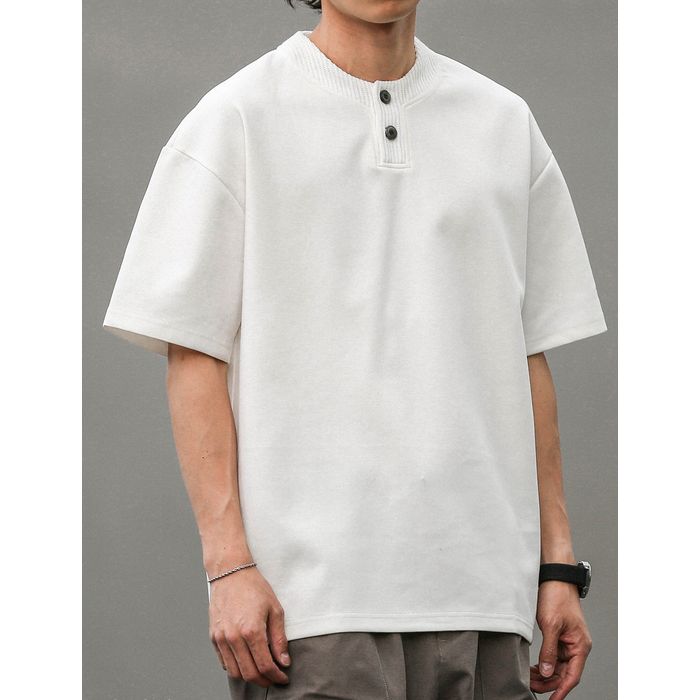ヘンリーネックTシャツ M10300
