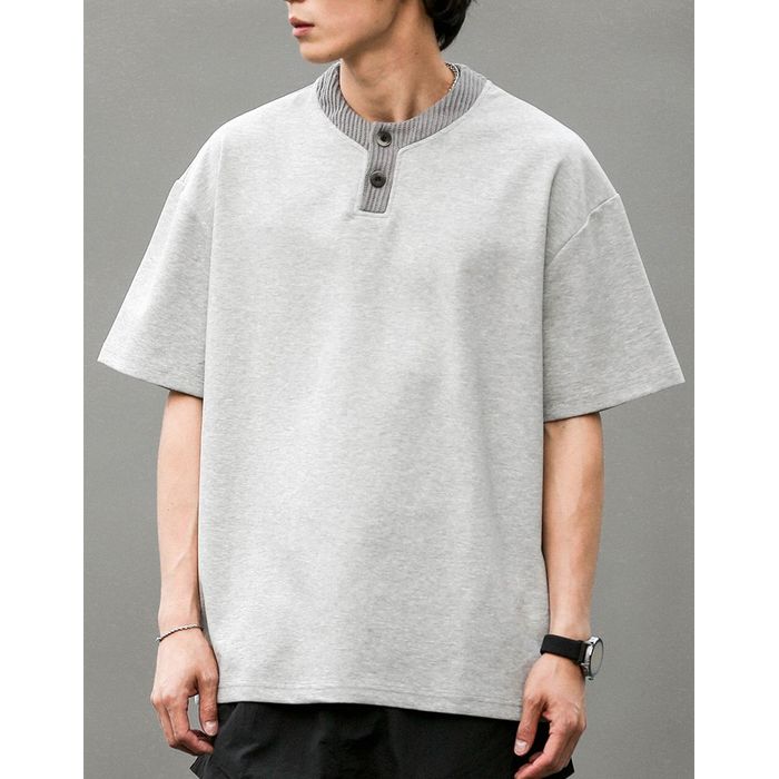 ヘンリーネックTシャツ M10300