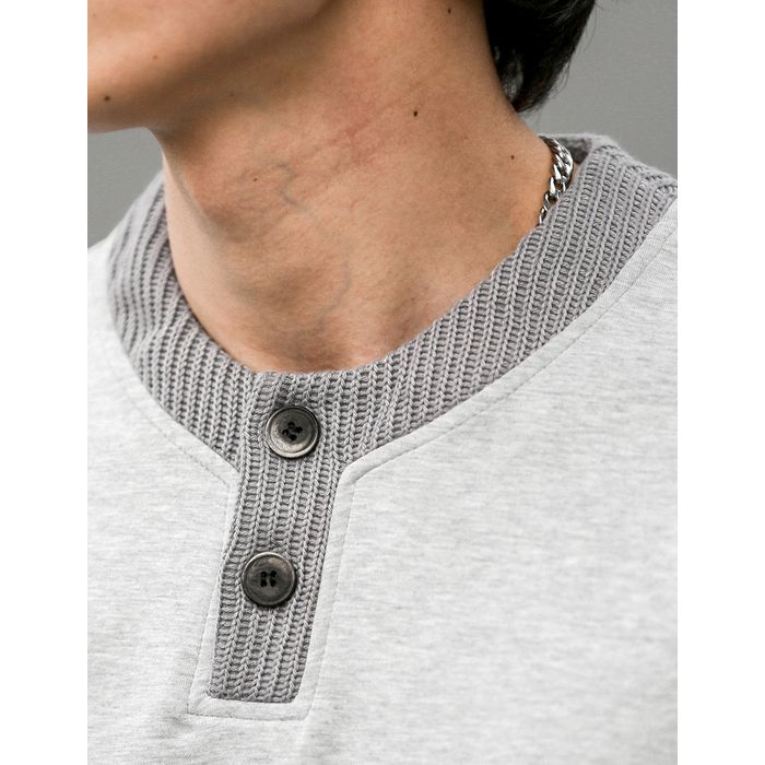 ヘンリーネックTシャツ M10300