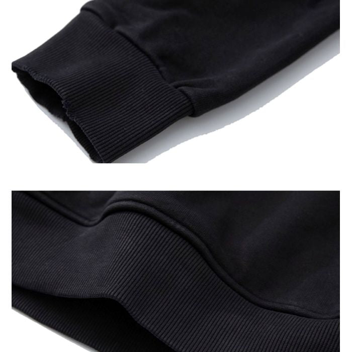 ダメージ加工 ハーフジップフーディ M10638