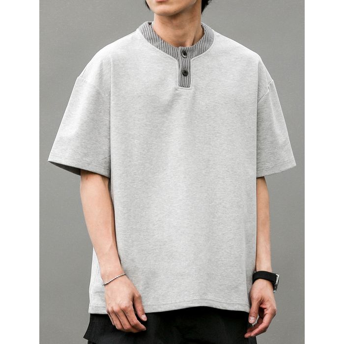 ヘンリーネックTシャツ M10300