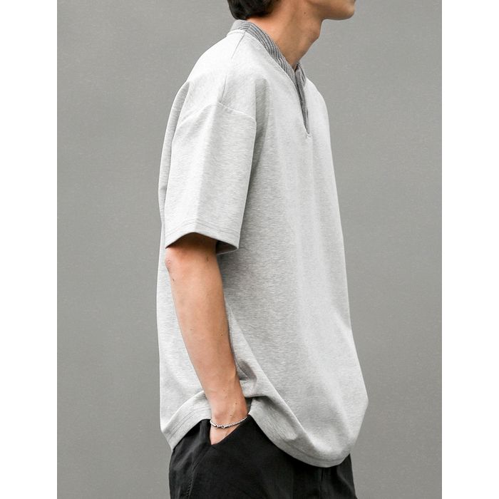 ヘンリーネックTシャツ M10300