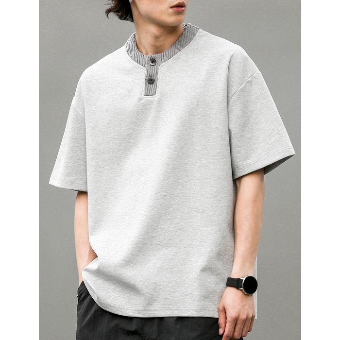 ヘンリーネックTシャツ M10300