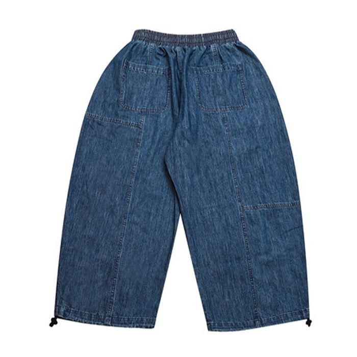 アシンメトリーステッチ デニムパンツ M10801
