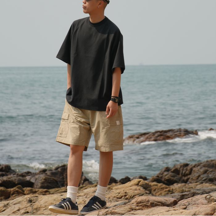 ワッフルテクスチャ Tシャツ M10264