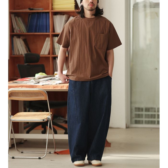 ワイドシルエット デニムパンツ M10331