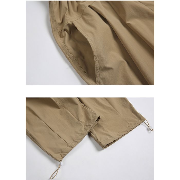 ドローストリングヘム バルーンパンツ M10014