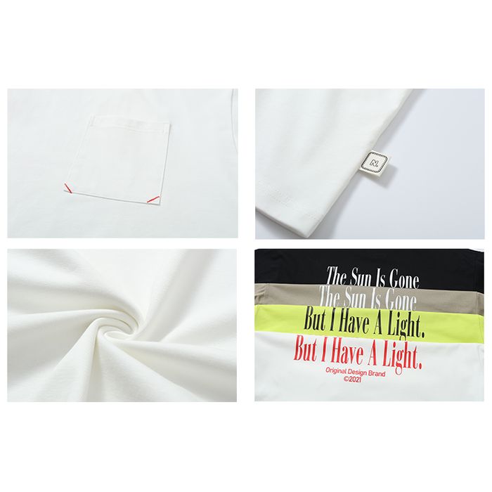 バックプリント 長袖Tシャツ M10147