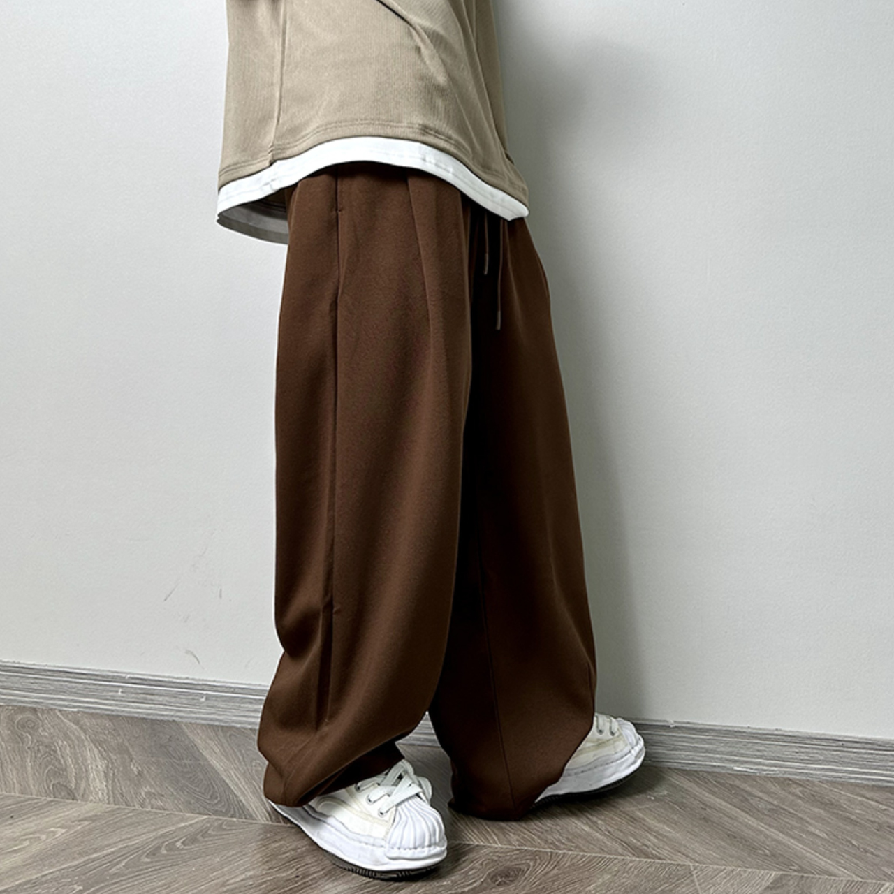 スウェットワイドパンツ M10464