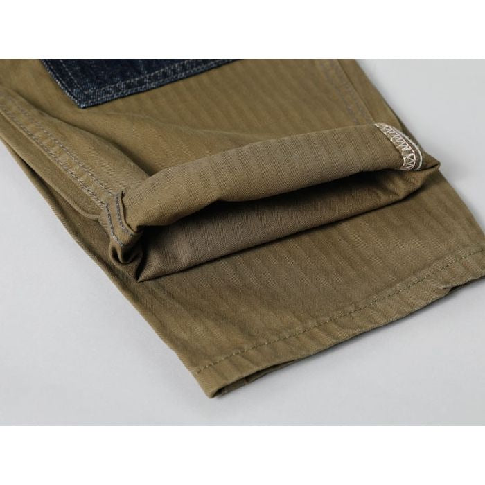 バイカラー デニムパンツ M10552