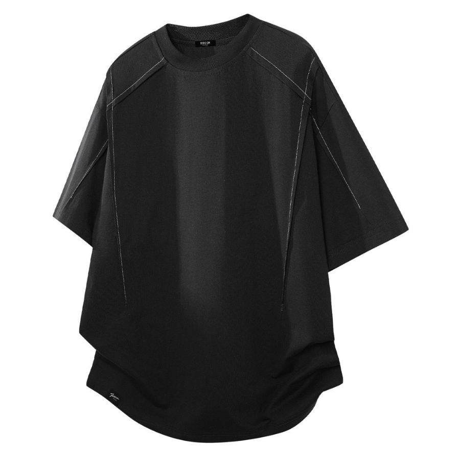 切り替えライン ワイド Tシャツ M10722