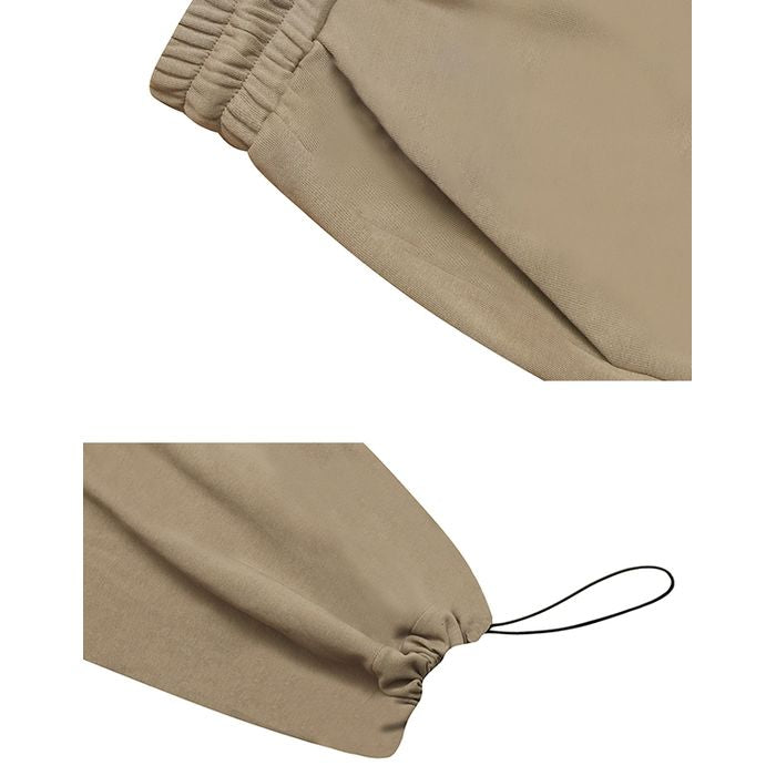 ドローストリングヘム ワイドパンツ M10196