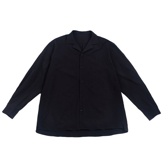 オープンカラー 長袖シャツ M10371