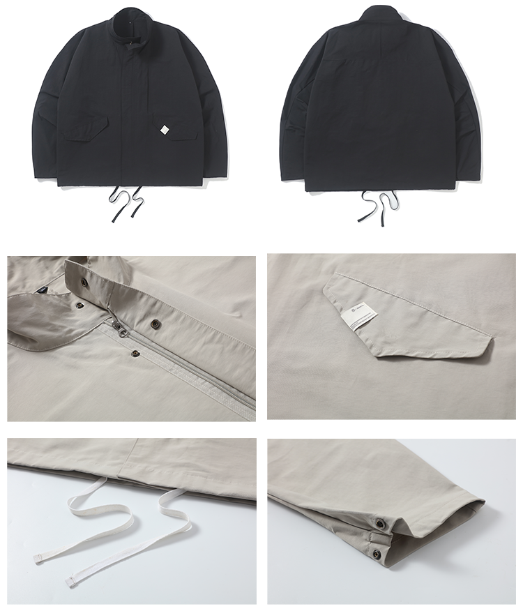 ドローストリングヘム ジャケット M10052