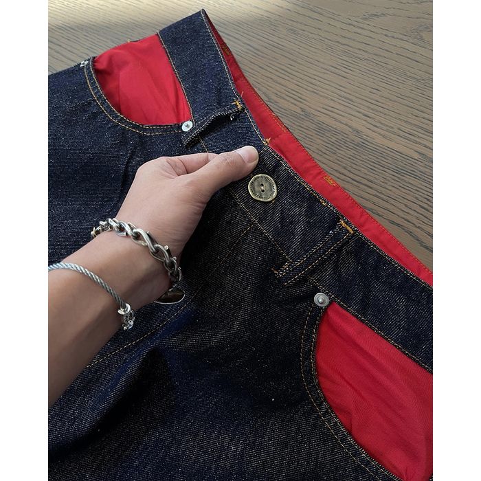 コントラストトリム デニム M10001