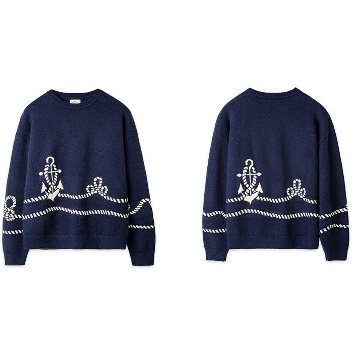 マリンモチーフ ニット M10554