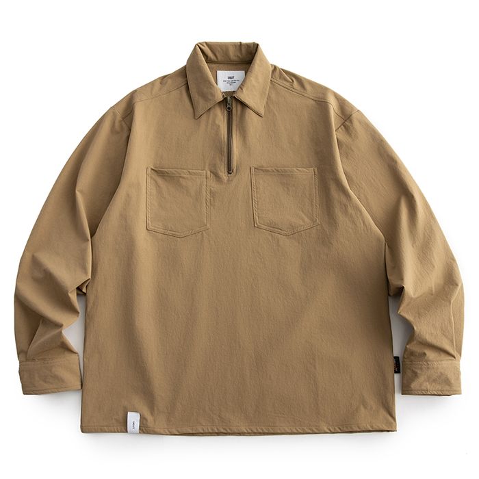 ハーフジップ プルオーバーシャツ M10169