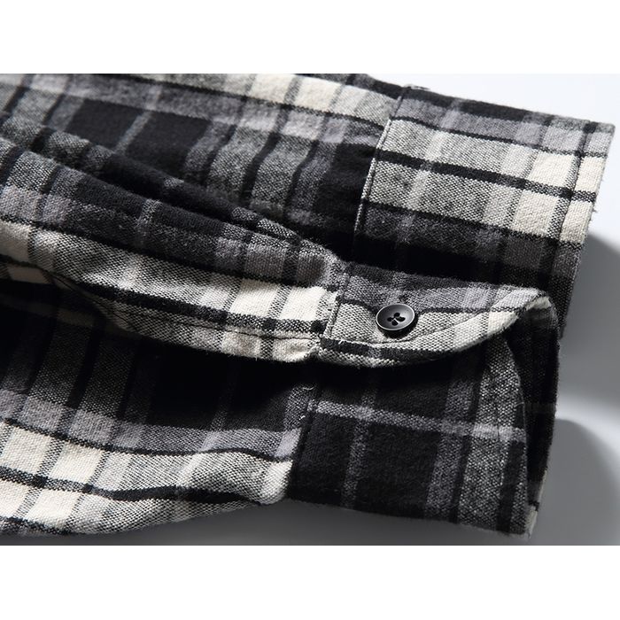 チェック柄シャツ M10597