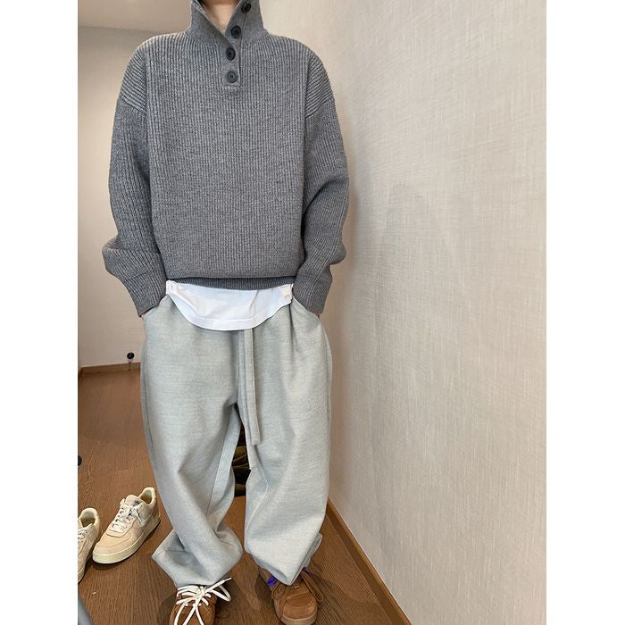 ドローストリング ワイドパンツ M10077