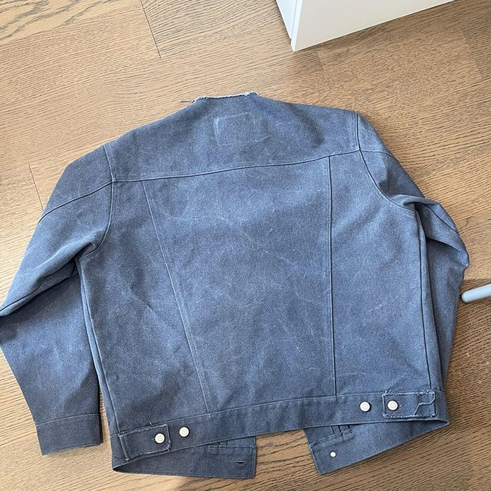 カットオフネックライン デニムジャケット M10164