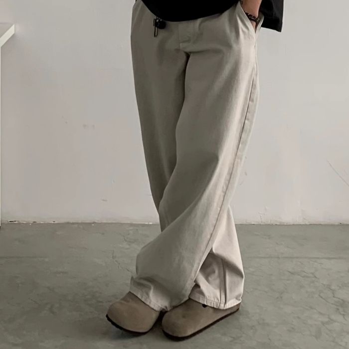 ワイドレッグ スラックス M10123