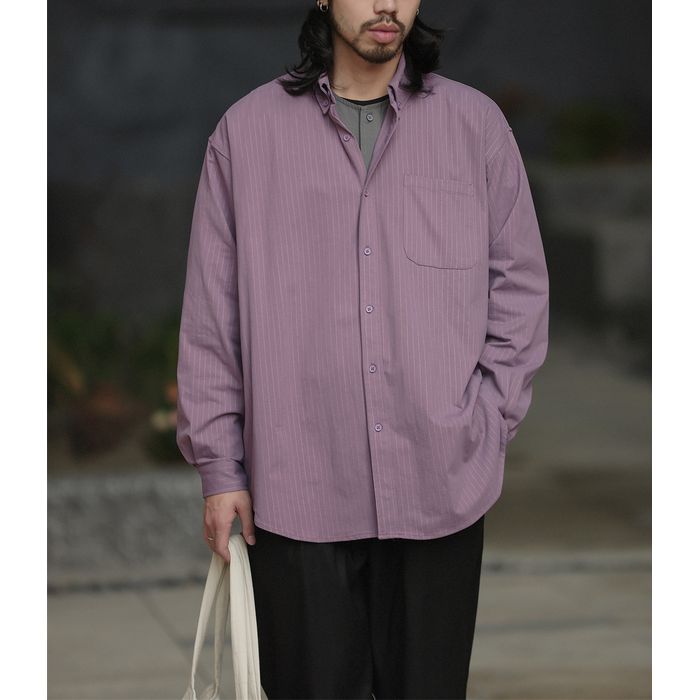 ストライプ柄 シャツ M10004