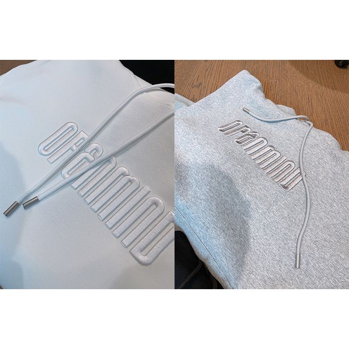 フロントレター フーディ M10078