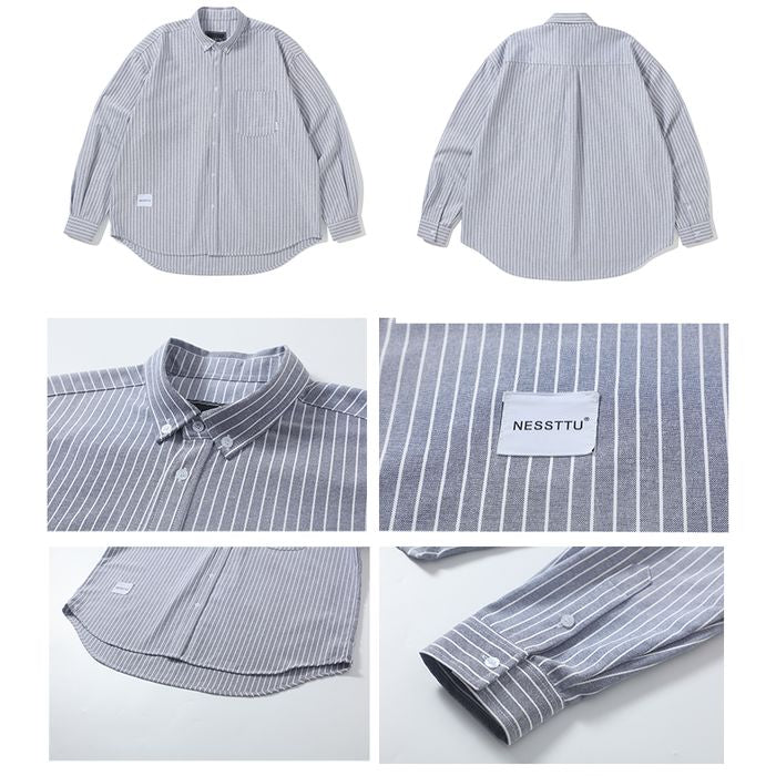 ストライプ柄 シャツ M10053