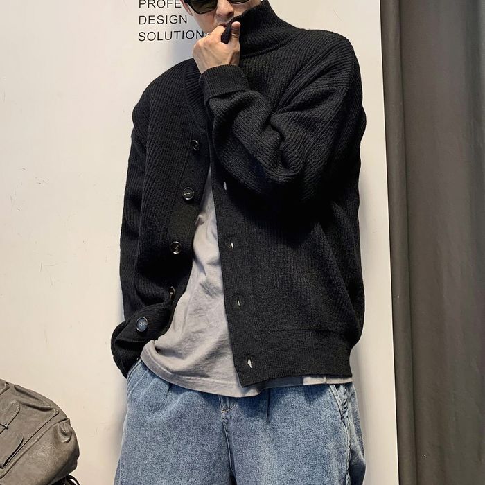 スタンドカラー カーディガン M10529