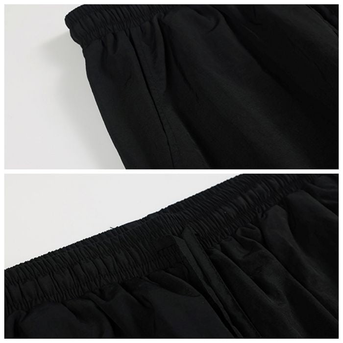 ニープリーツ ワイドパンツ M10209