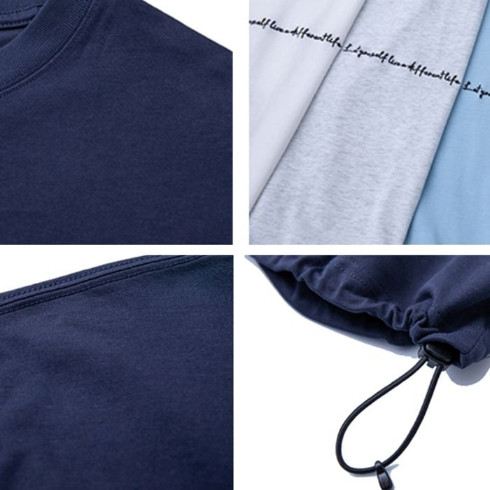 レタリング刺繍 Tシャツ M10130