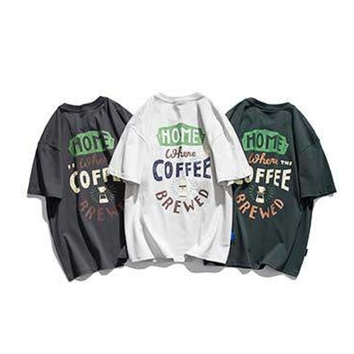 コーヒー レタリング Tシャツ　M10769