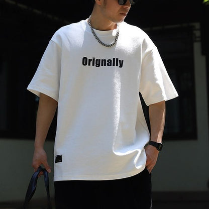 レタリングプリント Tシャツ　M10771
