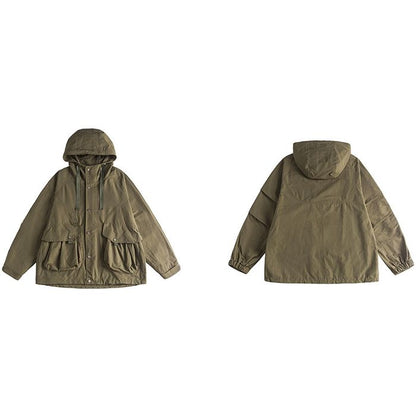 ミリタリースタイル フード付ジャケット　M10636