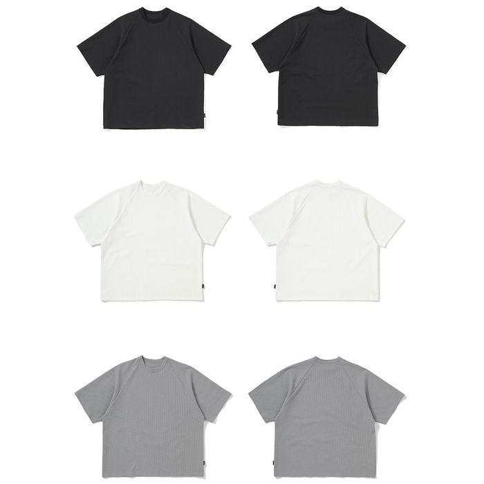ワッフルテクスチャ Tシャツ　M10264