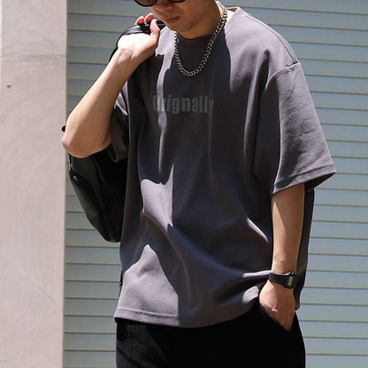 レタリングプリント Tシャツ　M10771