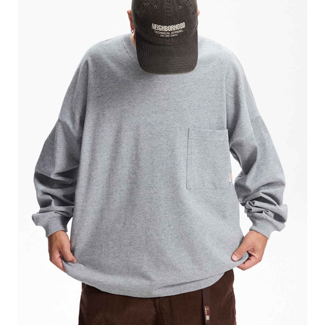 ビッグポケットプルオーバー　M10574