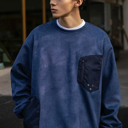 パッチワークデザイン スウェット M10586