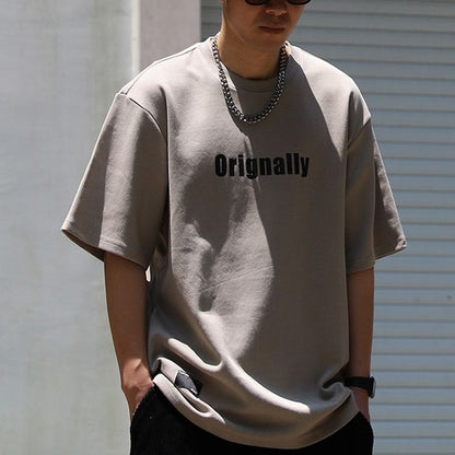 レタリングプリント Tシャツ　M10771