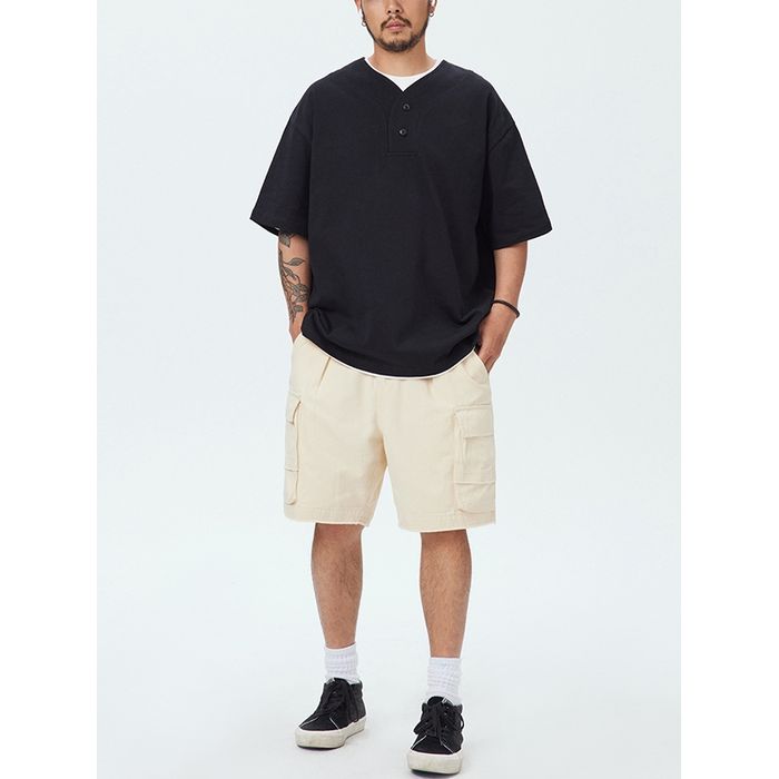 ヘンリーネック Tシャツ　M10291