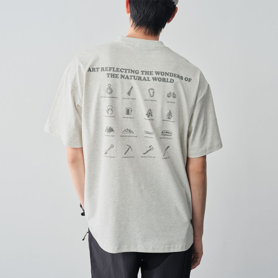 バックプリント Tシャツ　M10071