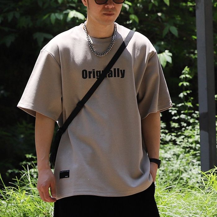レタリングプリント Tシャツ　M10771