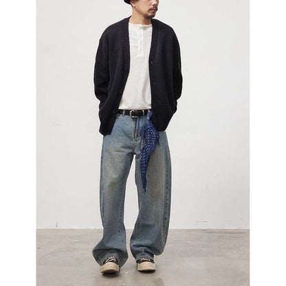 リラックス ニット カーディガン　M10667