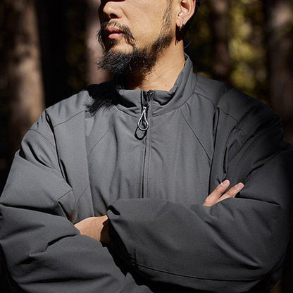 キルティング裏地 ジップアップジャケット　M10639