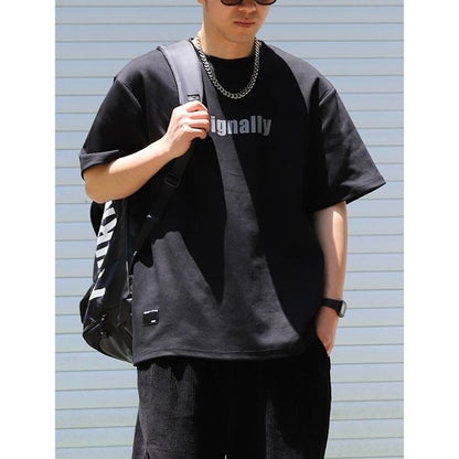 レタリングプリント Tシャツ　M10771