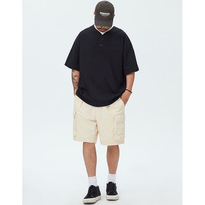 ヘンリーネック Tシャツ　M10291