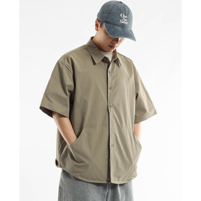 サイドポケット 半袖シャツ　M10763
