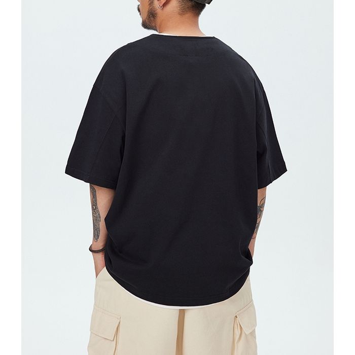ヘンリーネック Tシャツ　M10291